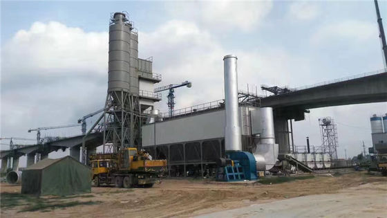 качество  40-400TPH Asphalt Batch Mix Plant With Hot Aggregate Bin Fully Automated завод