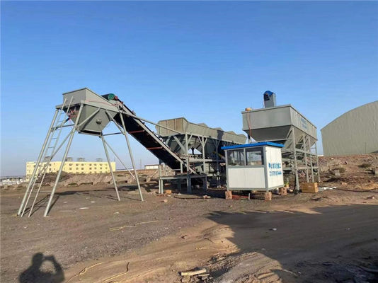 завод мобильной почвы 500t/H смешивая для установки конструкции мостов легкой