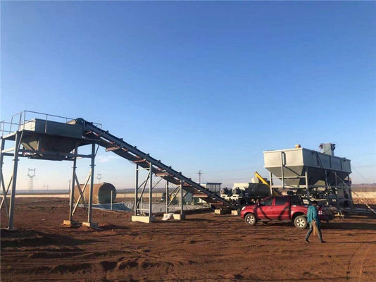 Дружественный двойной вал принудил стабилизированный завод 700t/H почвы смешивая