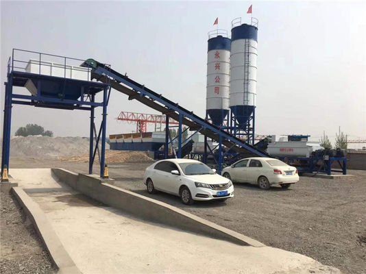 Высокая урожайность 800t/H стабилизировала станцию почвы смешивая с 4 хопперами