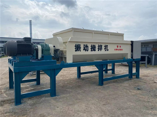 Стабилизированный удобрите дозируя машины смесителя частей завода тип 55KW×2 горизонтальной вибрируя