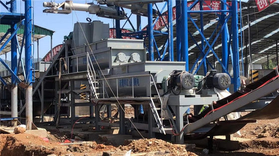 Вторичный смешивая тип суперпозиции стабилизировал машину 37KW почвы смешивая