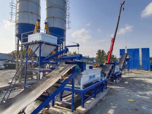 Мосты 120м3/ч Стабилизированная почвенная смесительная установка высокоавтоматическая