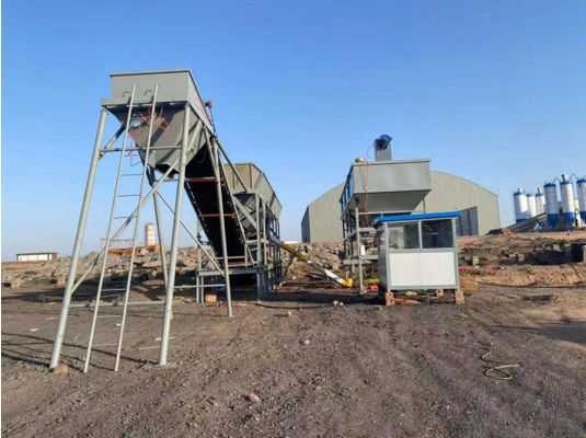 Добыча полезных ископаемых Мобильная портативная стабилизированная смесительная станция без фундамента
